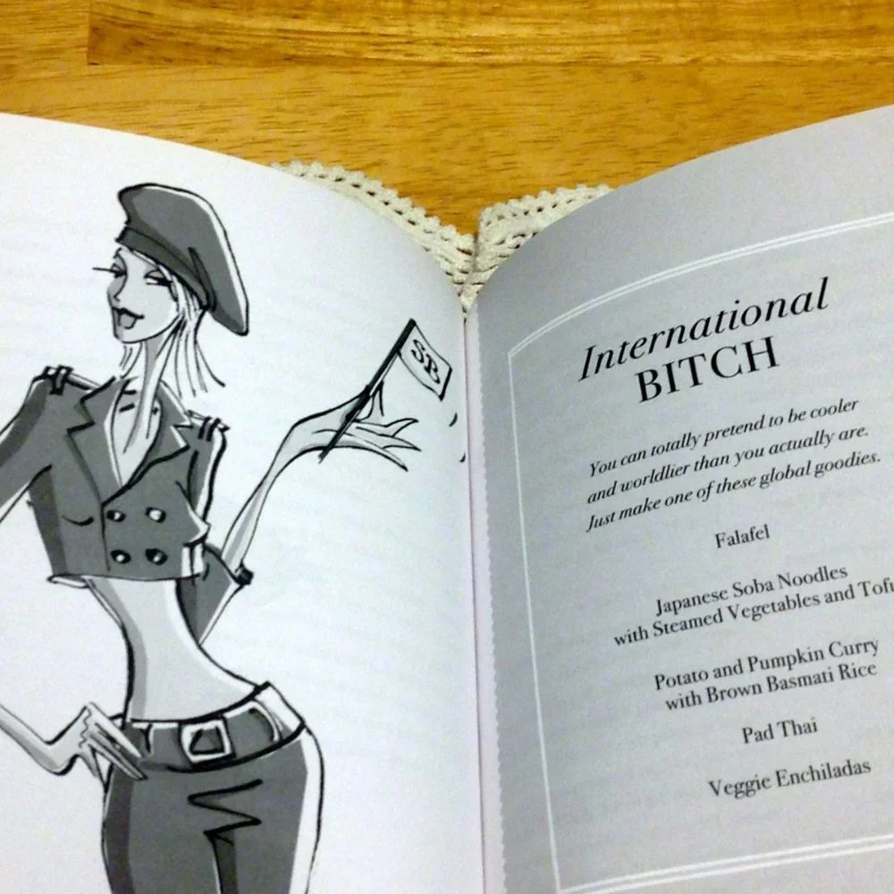 Cookbook,  Skinny B*tch, Decadent healthy food